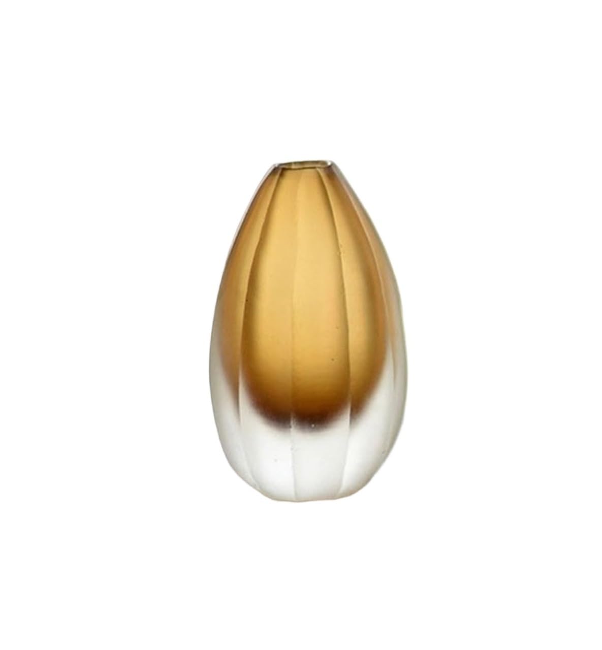 Vases à fleurs jaune mat pour décorer votre salon avec des fleurs séchées