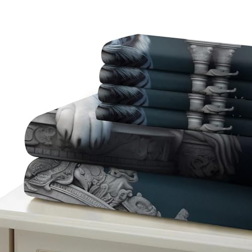 Housse de couette octopus 220x240cm avec 2 taies d'oreiller - 7