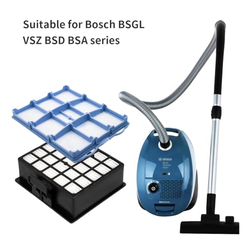 WuYan 2pcs Vacuum Cleaner Parts (1pcs Motor Filter + 1pcs HEPA Filter) for Bosch BSGL VSZ BSD BSA Series - Image 7