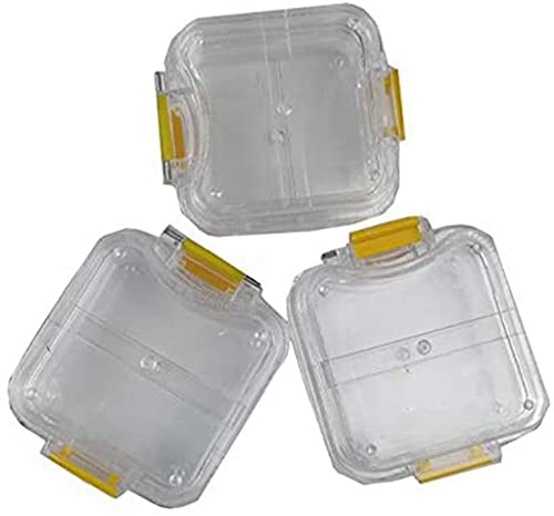 Contenedor De La Caja De Los Dientes Dentales, 50 PCS Caja De Dientes De Membrana Transparente Hecha...