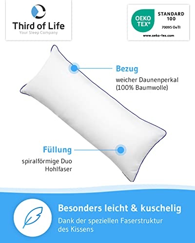KopfKissen für Wasserbett Third of Life inSPIRO 40×80