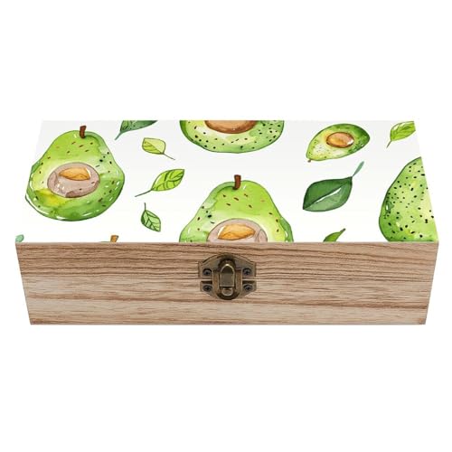 SMAZDFXX Aufbewahrungsbox aus Holz, Andenkenbox mit Deckel, dekorative Boxen, Andenkentruhe aus Holz, Schmuck-Clipart-Aufbewahrungsbehälter zum Organisieren von Schmuckandenken SMAZDFXX Aufbewahrungsbox aus Holz, Andenkenbox mit Deckel, dekorative Boxen, Andenkentruhe aus Holz, Schmuck-Clipart-Aufbewahrungsbehälter zum Organisieren von Schmuckandenken