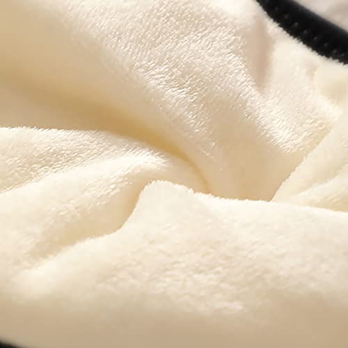 Winter New Soundproof Earmuffs Adjustable Plus Do Not Press The Ear Sleep Earmuffs Ski Pants And Jacket Set (Black, A) #TOP3