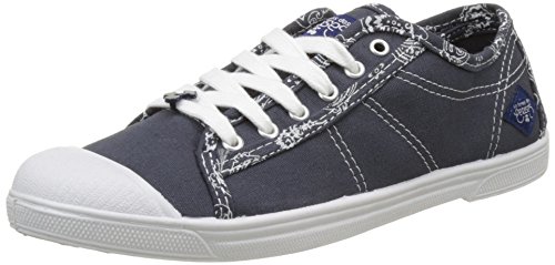 Le Temps des Cerises - BASIC 02_Femme - Baskets - Femme - Bleu (Bandana Navy) - 37 EU
