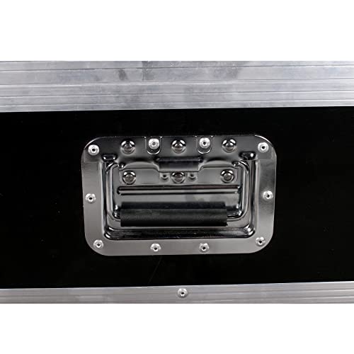 Djxfli 4 In 1 Utility Flight Case With Profile Wheels For Stage 6X15W Mini Bee Eyes Moving Head Lights, Road Case Air Box Custom Case For Dj Show Wedding Party Disco #TOP4