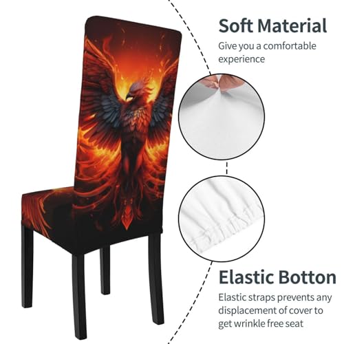 Housse de chaise de salle à manger pour rénover un meuble usé - 6