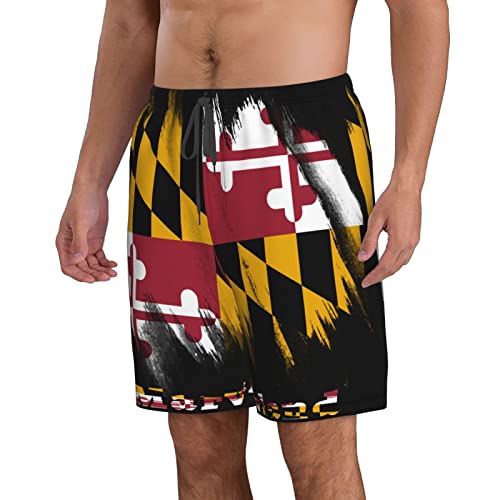 Men's Beach Shorts Drawstring Quick Dry Running Athletic Shorts Comfortable Loose Gym Shorts Swimsuit Pants with Pockets4