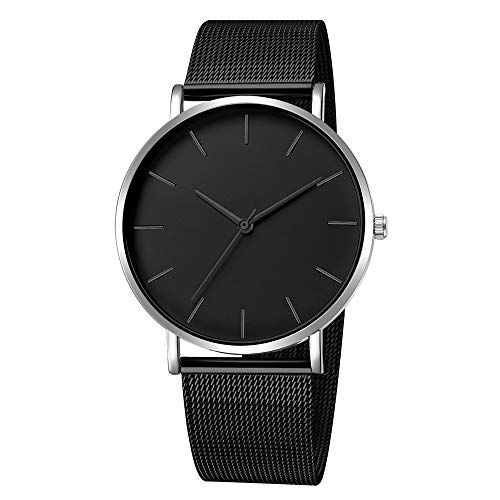 Reloj analógico de cuarzo inoxidable para hombre, reloj de fútbol para árbitro, M, M