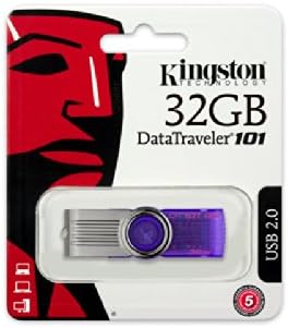 Kingston Datatraveler 101 Gen 2 with urDrive 32 GB USB 2.0 (Purple)