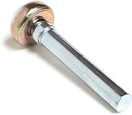 6 Set x Transglobal Mild Steel Roll Up End Hinge (Metallic)+Steel Roller (1.00") Works with Freight Trailer Truck Roll Up Door (TG-69035, TG-61174)
