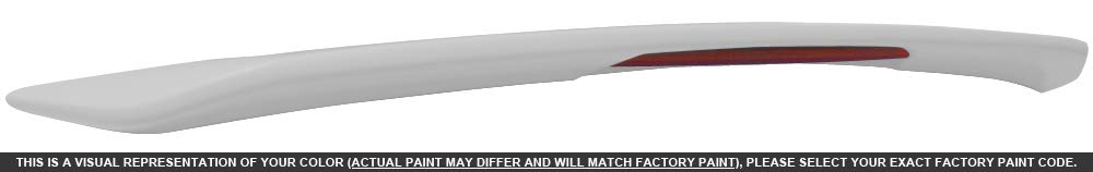 Dawn Enterprises ALT13 Lighted Factory Style Pedestal Spoiler Compatible with Nissan Altima - Brilliant Silver (K23)