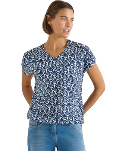 Kurzarm Shirt mit Spitzendetail