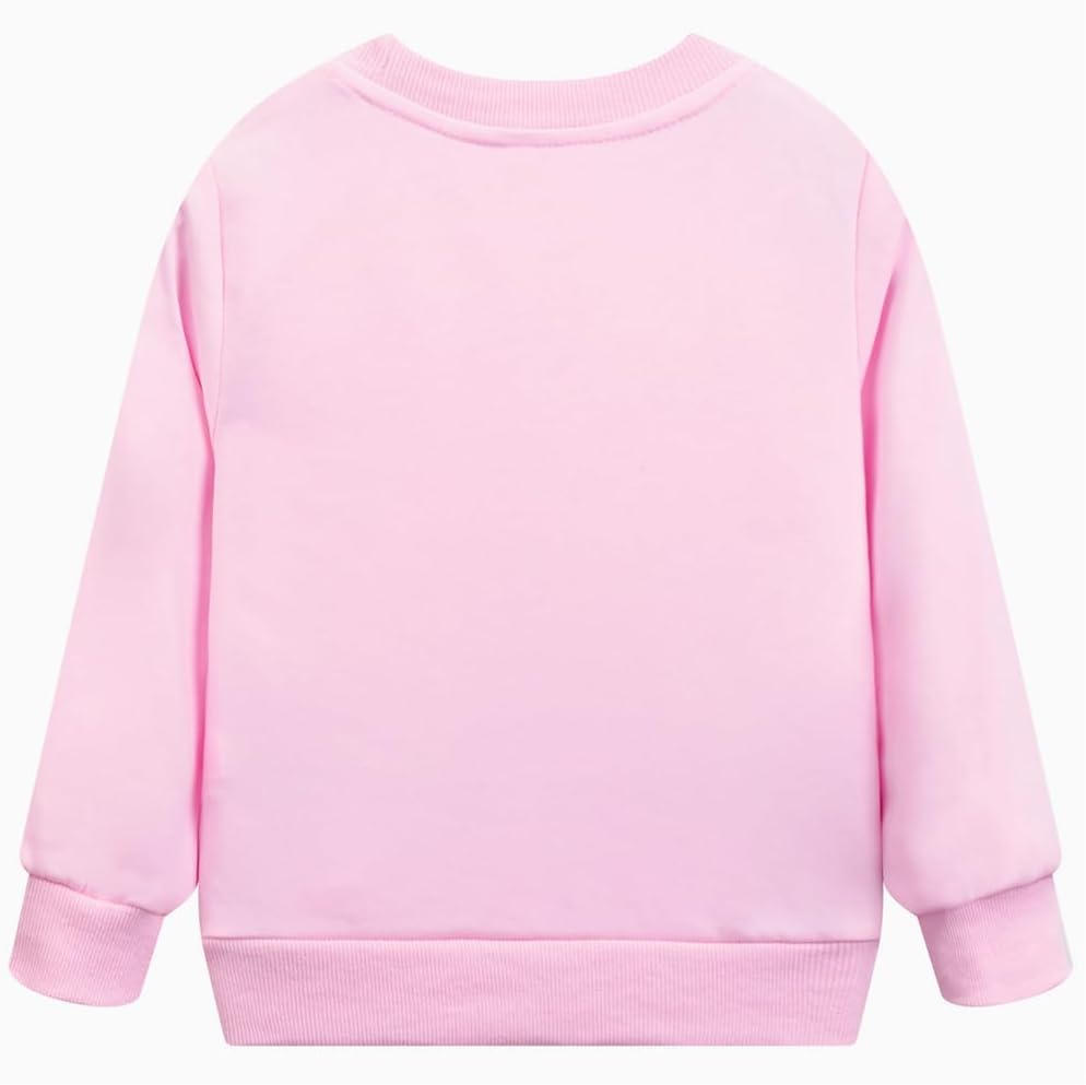 Toddler Baby Girls Sweatshirts Crewneck Pullover Long Sleeve Shirts Tops Girl Fall Winter Clothes 2-8T - Image 4