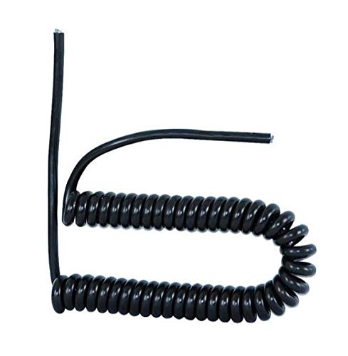 05VVH8-F 05VVH8-F - Cable de conexión en espiral (3 pines, 5 m, 3 x 1,50 mm), color negro