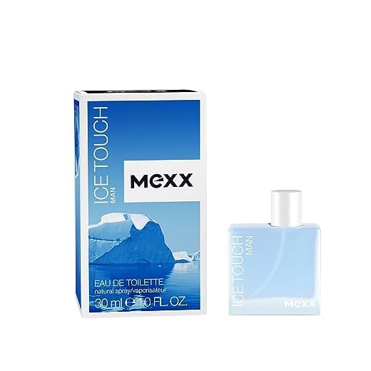 Mexx Ice Touch Man, Eau de Toilette Natural Spray, Erfrischend aromatisches Herren Parfüm mit Grapefruit, Zedern und Sandelholz, 1 er Pack (1 x 30ml)