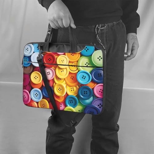 Maletín colorido para portátil unisex 14 pulgadas miniatura 6