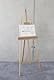 Disney Keilrahmenbild im Echtholzrahmen - Frozen Olaf Stay Here - Größe 30 x 40 cm - Kinderzimmer, Leinwandbild, Wandbild