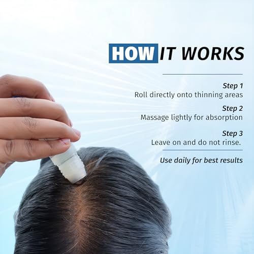 Image of Sesa Rosemary Hair Growth Serum Roll-On, 25 ml | With 3% Rosemary, 3% Redensyl, 2% Anagain, 1% Procapil & 1% Baicapil | For Hair Fall Control & Hair Density | Precision Roll - on for Targeted Scalp Application | Lightweight & Non-Sticky | For Men & Women