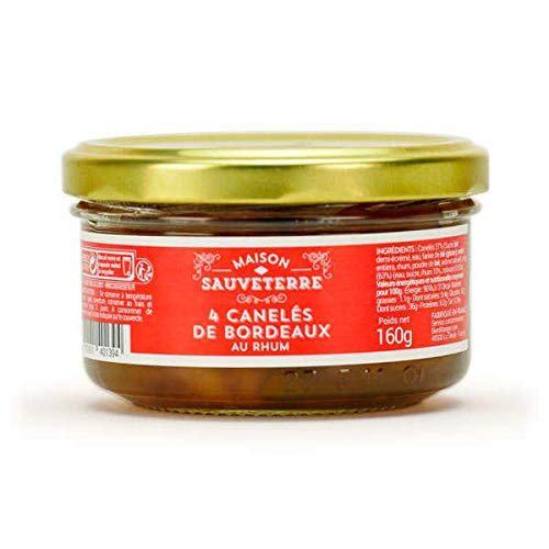 Canelés de Bordeaux au rhum - Pot de 160g