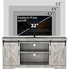 IDEALHOUSE Supporto TV In Stile Farmhouse – Mobile Console Per TV Fino A 65 Pollici Con Ante A Fienile E Ripiani Regolabili - 6
