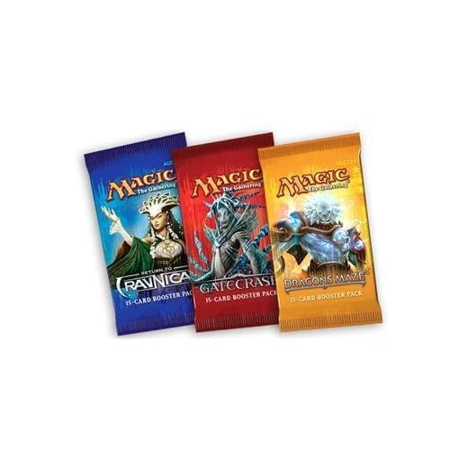 1 (One) Booster Draft Set of Magic the Gathering MTG - Dragon's Maze / Gatecrash / Return to Ravnica Booster Draft Packs