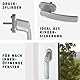ABUS Abschließbarer Fenstergriff FG200 AB208 - Fensterknauf mit Druckzylinder, gleichschließend - ABUS-Sicherheitslevel 3 - 44258 - Silber