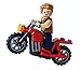 LEGO Jurassic World: Owen Grady Minifigure with Motorcycle - Ages 6+ (1 pcs)