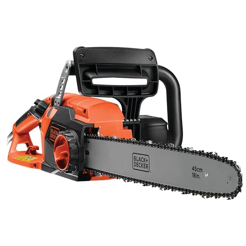 Black+Decker 2200W Corded Chainsaw, 45 cm