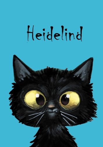 Heidelind: Heidelind - Katzen - Malbuch / Notizbuch / Tagebuch: A5 - blanko (German Edition)