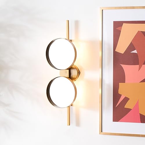 Safavieh Home Collection Ileva Mid-Century Modern Gold 7 x 25-inch