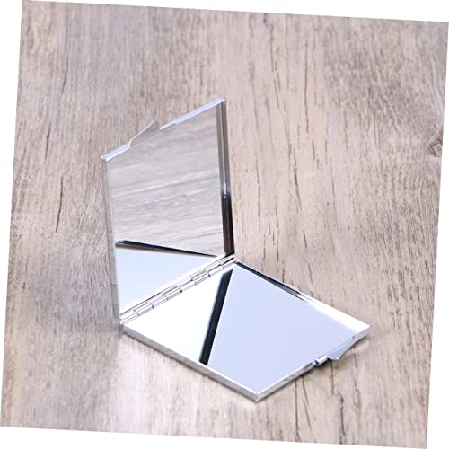 Crilstyleo Folding Mirror Travel Make Up Mirror Round Mirrors Led Makeup Mirror Lighted Makeup Mirror Compact Mirror Collapsible Mirror Travel Mirror Small Mirror Vanity Mirror Foldable Chair #TOP6