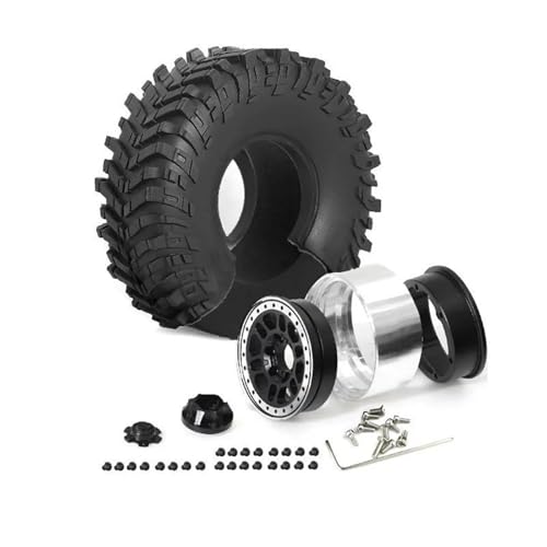 Accessoires Modèles RC Roues Beadlock 1.9 Finition Précision - 2