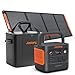 Jackery 2000 v2 Tragbare Powerstation mit 200W Solarpanel mit L Tragtasche, 2042Wh Solargenerator mit 2200W Ausgang, LiFePO4 Batterie Schnellladung für Camping, Wohnmobil, Off-Grid