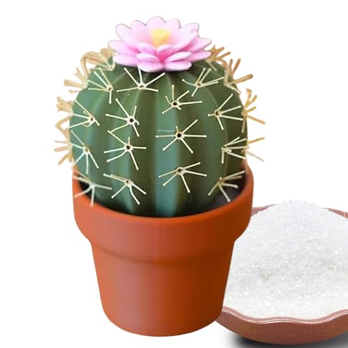Botella salera y pimentera | Botella dispensadora de sal y pimienta con diseño en forma de cactus | Compacto, salero y condimentos para mesa de comedor, cocina gourmet