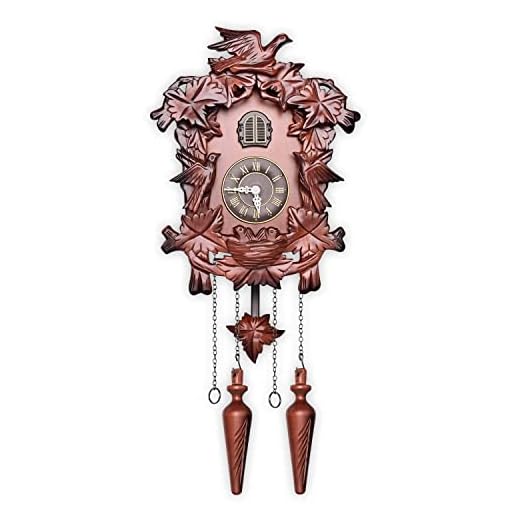 Kendal Cuckoo Clock Pendulum Quartz Wall Clock Black Forest House Home Decor Newlywed Housewarming Gifts MX316
