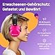 Vanderfields Gehörschutz Noise Cancelling Kopfhoerer Für Erwachsene - SNR 26dB - Gehörschutz Schießsport, Gehörschutz Arbeit für Garten, Lärmschutz Kopfhörer, Kapselgehörschutz, Schallschutzkopfhörer