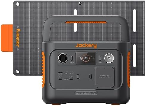 Jackery Explorer 300 Plus Generador Eléctrico Solar con 40W Mini ...