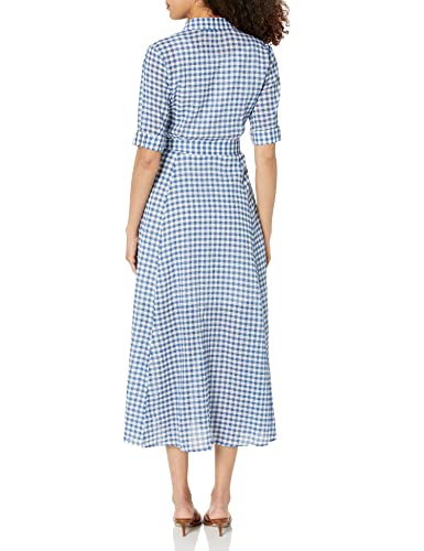 Image of Calvin Klein Womens Sportswear Everyday Cotton Sateen Fit and Flare (Standard and Plus Sizing)