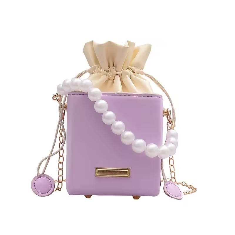 howkly Pearl Clutch Purse for Women, Party Evening Handbag with Chain (Purple) (B0D6LNM8K3) Amazon Price History, Amazon Price Tracker
