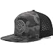 DadBod Apparel DB Premium Active 6 Panel Logo Dad Hat - Black Camo - Classic Black Baseball Cap for Girl Dads, DadVibes Snapback Hat