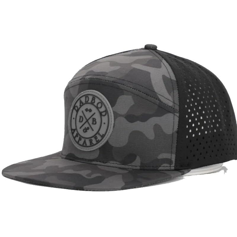 Premium Active 6 Panel Logo Hat for Proud Dads – Classic Snapback Baseball Cap