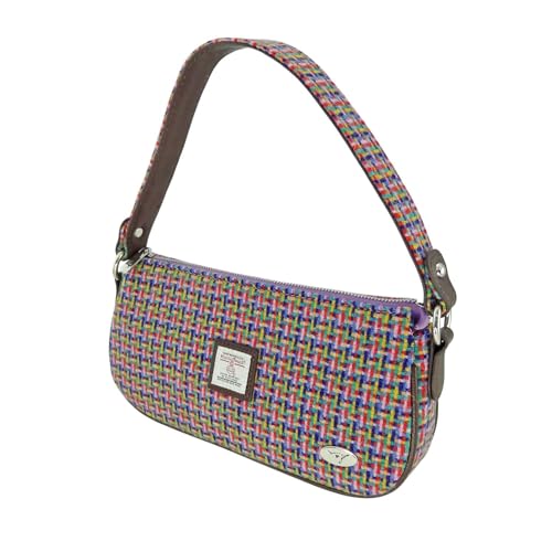 Petit sac à bandoulière pour femme Harris LB1217 élégant en tweed
