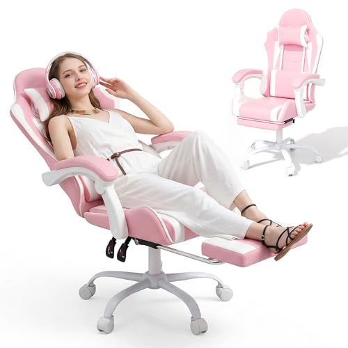 MoNiBloom Pink Gaming Chair