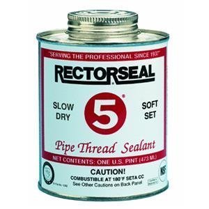Rectorseal 25631 4 Oz No. 5 Pipe Thread Sealant