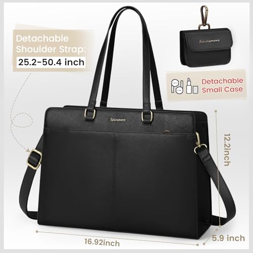 Bolso Laptop para Mujer 15.6 Pulgadas Resistente al Agua miniatura 5