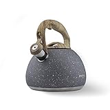 wasserkessel le creuset 【ROSTSCHUTZ & HOCHWERTIGE VERARBEITUNG】Stilvoller Teekessel, der für eine lange Lebensdauer galvanisiert wurde. Professionelles Finish in Lebensmittelqualität und handwerkliche Verarbeitung aus 18/8 Edelstahl sorgen dafür, dass dieser Wasserkocher rost- und korrosionsbeständig ist. Sie werden jahrelangen Dauerbetrieb genießen, ohne im Laufe der Zeit zu verblassen. Jede Oberfläche, die Wasser und Lebensmittelpartikeln ausgesetzt ist, ist als lebensmittelecht zertifiziert.