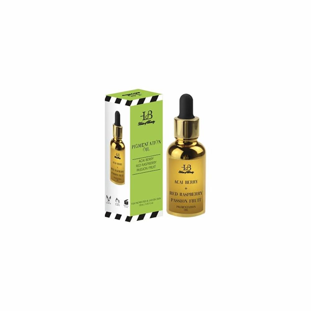 HOUSE OF BEAUTYPigmentation Oil for Glowing Face, Damaged, Darkened, Pigmented and Uneven Skin - Acai Berry, Red Raspberry, Passion Fruit (30ml, Pack of 1)