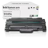 Inktoneram Compatible Toner Cartridge Replacement for Samsung D105L MLT-D105L MLTD105L ML-1910 ML-1915 ML-2525 ML-2525W ML-2545 ML-2580N SCX-4600 SCX-4623F SCX-4623FN SF-650 SF-650P (Black)