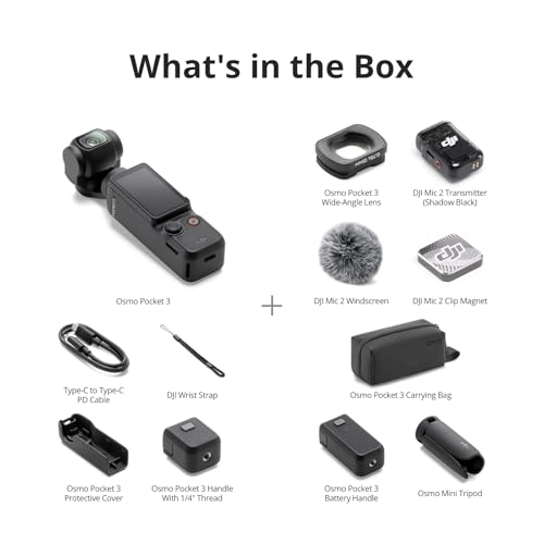 DJI Osmo Pocket 3 Creator Combo, Vlogging Camera with 1'' CMOS & 4K/120fps - image 7