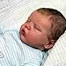 BHZT 22 Zoll Reborn Baby Puppen, Silikon Ganzkörper Neugeborene Baby Puppen Größe Reborn Kleinkind Mädchen und Junge, für Weihnachten Geburtstagsgeschenk 48cm/18inch Junge 2